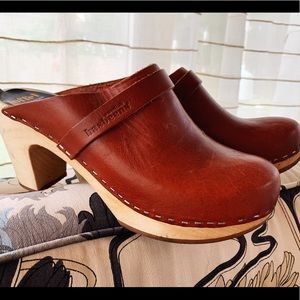 Swedish Hasbeens slip on clog